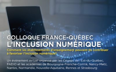 Colloque France-Québec : L’Inclusion Numérique